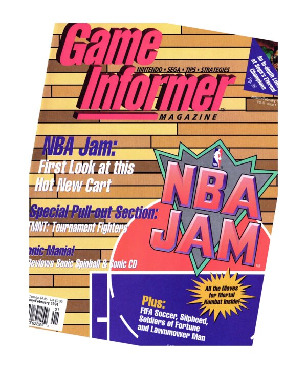 Game Informer Issue 14 (January February 1994) cover